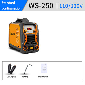 เครื่องเชื่อมมัลติฟังก์ชั่น 2 in 1 รุ่น WS-250 ใช้ได้กับไฟ 110V/220V ระบบ IGBT 250A สำหรับเชื่อมทองแดงด้วยลวดทองแดง - Product Image 4