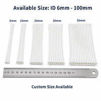 Manchon d'isolation thermique haute température en fibre de verre à haute teneur en silice, souple et flexible, avec surface lisse, conforme CE ROHS, pour tuyauterie complexe