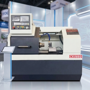 Torno CNC de Bajo Costo Fabricado en China, CK0660, Torno CNC Horizontal para Metal - Product Image 1