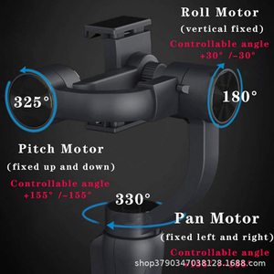 Stabilisateur à 3 axes S5B pour enregistrement vidéo sur téléphone portable, TikTok Live - Product Image 4