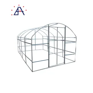 预制铝合金6000系列型材热镀锌结构阳极氧化铝温室框架