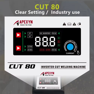 Manual Heavy Duty <b>Plasma</b> Cutter 25mm Stainless Steel Aluminum Smart Digital <b>Cutting</b> <b>Machine</b> 0.1mm Accuracy CUT-80 High-Frequency - Product Image 2
