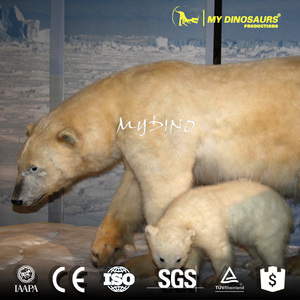 Modèle mécanique d'ours polaire grandeur nature MY Dino AMA179 - Product Image 4