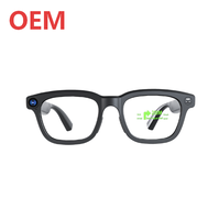 Gafas Inteligentes AR con Pantalla de Guía de Ondas Ópticas, Traducción en Tiempo Real de Inscripciones de Navegación HUD, Minutas de Reuniones