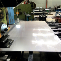 Panneau métallique perforé en acier inoxydable poli, maille à trous carrés, pour protection de machine et grille de haut-parleur