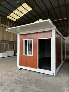 Maisons conteneurs modulaires préfabriquées démontables et portables de 10, 20 et 40 pieds pour entrées, jardins, hôtels et salons - Product Image 3