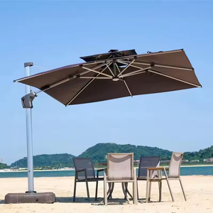 Ombrellone da Giardino e Spiaggia con <span class=keywords><strong>Logo</strong></span> Personalizzato, Tenda Antipioggia Commerciale, Parasole - Product Image 5
