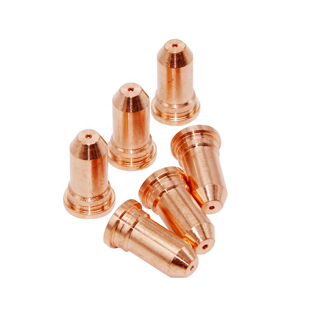 Прочный для PT-100 плазменной резки Расходные материалы для сварки P80 медное сопло и электрод латунь 52556 насадки и электроды