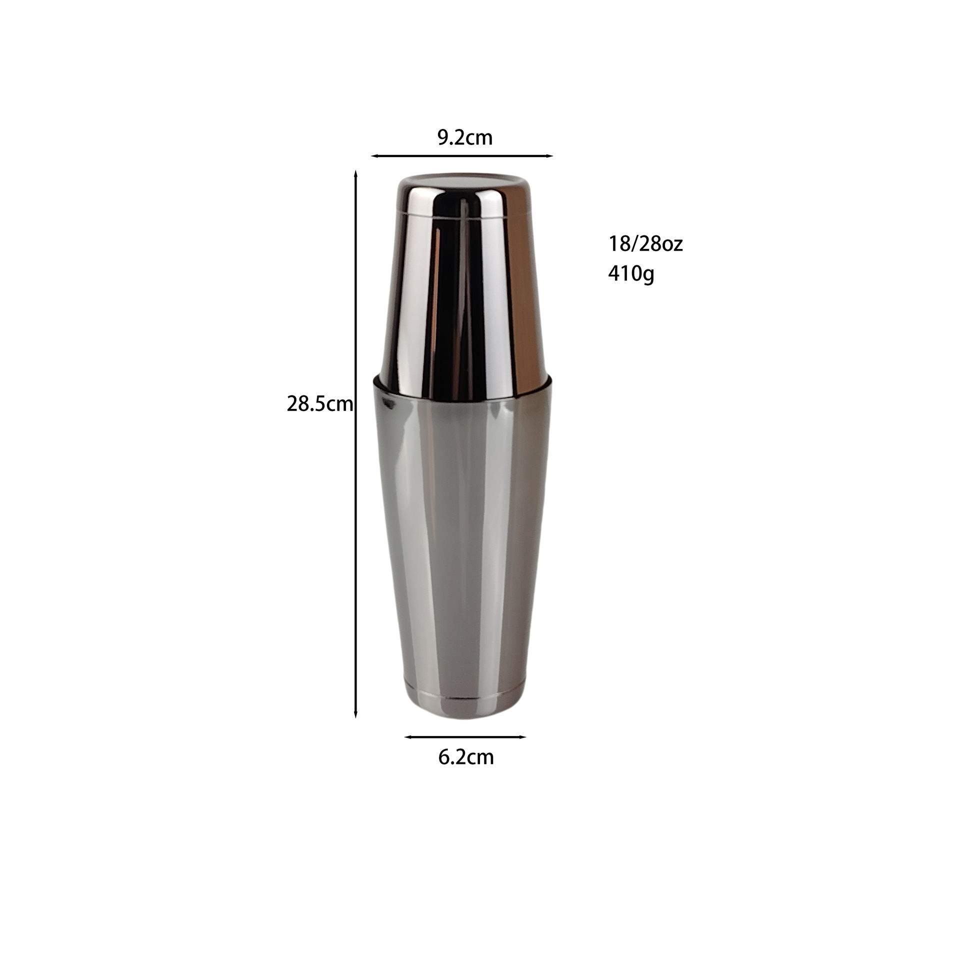 สีดำปืน