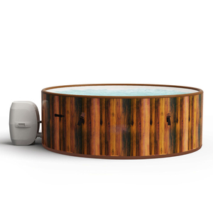 Meilleures ventes, <span class=keywords><strong>spa</strong></span> <span class=keywords><strong>gonflable</strong></span> rond moderne pour 2 à 6 personnes, <span class=keywords><strong>spa</strong></span> à bulles portable pour l'extérieur avec filtre et couverture - Product Image 3