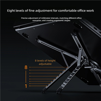 Support d'extension pour ordinateur portable Magsafe Magnetic Phone Tablet Holder Foldable Selfie Stick with Multi Angle Adjustment