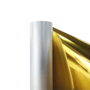 MWEI 60CM 30CM*100M Gold Silver DTF Metal Digital Inkjet Printing Film Heat Transfer Gold Printing Vinyl Stickers Film