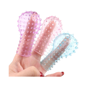 3 uds silicona mujer hombre Vagina masturbador erótico adultos juguetes sexuales para mujeres lesbianas Color aleatorio dedo manga clítoris <span class=keywords><strong>Anal</strong></span> - Product Image 6