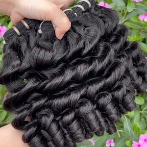 Paquetes de cabello virgen indio crudo de la onda del cuerpo Paquetes de cabello alineados con cutícula vietnamita Proveedor sin procesar Venta al por mayor Cabello humano - Product Image 5