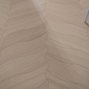 Parquet en chêne blanc multicouche T&G de 16 mm, moderne, résistant à l'eau, E0 E1 FSC, qualité biseautée ABC, pour écoles - Product Image 2