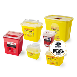 Thùng Chứa <span class=keywords><strong>2L</strong></span> Dùng Một Lần Sharps Dùng Một Lần Y Tế 510K - Product Image 1