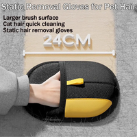 Shampoing Électrostatique Réversible pour Éliminer les Poils d'Animaux 200mL, Matériau Acrylique, Poignée Pliante, Laveur Adhésif Lavable pour Poils, Salle de Bain