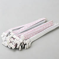 Câble plat XH2.54 rouge et blanc, faisceau de câbles avec connecteur à une extrémité pour appareils ménagers et connexion interne de circuits imprimés