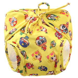 Shorts <span class=keywords><strong>de</strong></span> <span class=keywords><strong>bain</strong></span> pour bébé garçon et fille, personnalisés, imprimés <span class=keywords><strong>de</strong></span> dessins animés, imperméables et anti-fuites - Product Image 1