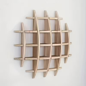 Étagères murales flottantes en bois de style chinois antique personnalisées <span class=keywords><strong>pour</strong></span> la maison, organisateur de rangement en bois <span class=keywords><strong>pour</strong></span> l'affichage - Product Image 6