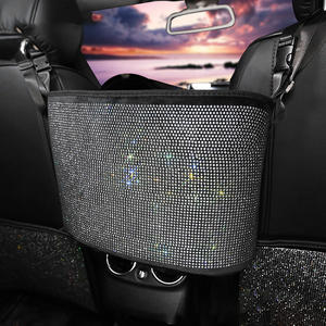 White Diamond Style Bling Car Decoration Shoulder Cover Juego de cubiertas de volante personalizadas - Product Image 6