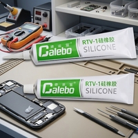 Scellant en silicone RTV1 imperméable, conforme à la norme ROHS, pour appareils ménagers, instruments de laboratoire, composé multi-sous-stratums