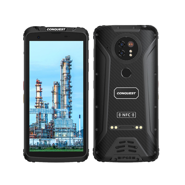 F5 Smart Scanning Phone Hot-Selling Model Android12 4G IP68 5.45'' HD+ 8000mAh large battery 6+128GB ROM 120dB Smartphone