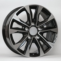 Rines de Aleación X-RIMS 20X8.5 20X9.5 5X150 BLACK MACHINE FACE para Todoterreno