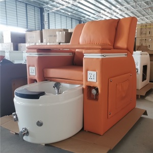 Kisen Wholesale Modern Luxury Beauty Nail Salon Pipeless Whirlpool Magnet Jet Foot Spa Massage Pedicure Chair - Product Image 3