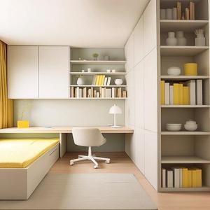 Letto Tatami Giapponese Personalizzato con Piattaforma, Alta Capacità di Carico, Vano Contenitore Nascosto, Sollevabile, per Camera da Letto Minimalista e Accogliente per Piccole Famiglie - Product Image 1