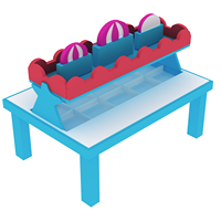 Table de jouet de terrain de jeu pour enfants avec perles et bloc de construction en bois respectueux de l'environnement jeu de Table d'assemblage jouets éducatifs en bois
