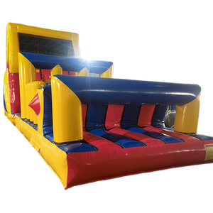 Parcours d'obstacles gonflable <span class=keywords><strong>classique</strong></span> personnalisable pour enfants et adultes pour événements d'équipe et locations de fêtes - Product Image 1