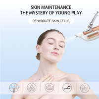 Nouvelle machine de beauté Hello Face 3 à petites molécules non invasive pour hydrater la peau du visage, injection profonde de nutriments et d'oxygène