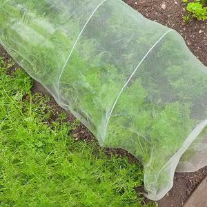 <span class=keywords><strong>Filet</strong></span> <span class=keywords><strong>anti</strong></span>-insectes en plastique personnalisé HDPE + UV 20-120 mesh 50g 60g blanc pour l'agriculture serre protection des plantes - Product Image 5