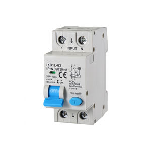 Disjoncteur différentiel Gloca 2P 20A 30mA 250V 4.5KA Montage DIN C20 - Product Image 1