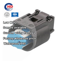 Konektor Soket Kabel Steker Terminal Mobil Otomatis 2 Jalur 8795955-01 Tahan Air untuk BMW