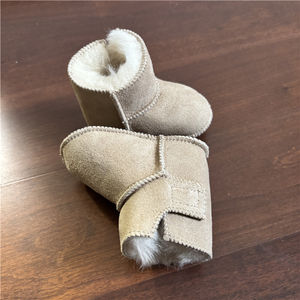 Botines <span class=keywords><strong>de</strong></span> Invierno <span class=keywords><strong>para</strong></span> Bebé <span class=keywords><strong>de</strong></span> Piel <span class=keywords><strong>de</strong></span> Oveja - Product Image 5