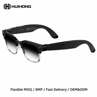 Lunettes Tendance 2026 IA avec Caméra Enregistrement Vidéo 8MP Lunettes de Soleil Intelligentes Musique Bluetooth Verres Polarisés Lunettes Connectées W630