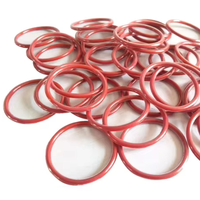 Joint torique en fluorure/PTFE sur mesure, résistant aux basses et hautes températures, avec revêtement en caoutchouc d'étanchéité