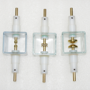 Kit de test d'huile BDV, pièces de rechange, coupelle d'essai 250 ml 350 ml, récipient d'essai de la résistance diélectrique de l'huile avec disque champignon et électrodes sphériques - Product Image 1