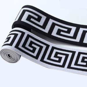 Custom Cheap Designer Elastic Webbing-Eco-friendly Jacquard Nylon for Garment <b>Accessories</b> - Product Image 6