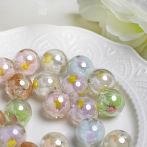 K16 Star Shape Bubble Cold Moon Acrylic Mixed Color Electroplated Through-Hole Loose Handmade <b>Diy</b> Mobile Phone Edge <b>Accessory</b> - Product Image 6