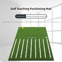 Tapis d'entraînement de golf en mousse PE haute élasticité avec fente pour tee pour la correction du swing