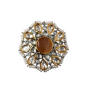 Gorgeous Trendy Beautiful Gold Tone Look <b>Finger</b> <b>Ring</b> For Women And Girls Fancy <b>Finger</b> <b>Ring</b> for Party And Wedding Wear - Product Image 2