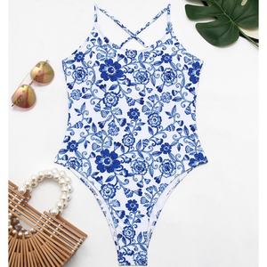 Nuevo Traje de Baño Bikini para Mujer, de Moda, con Estampado Floral, de Dos Piezas, que Cambia de Color, en Oferta - Product Image 1