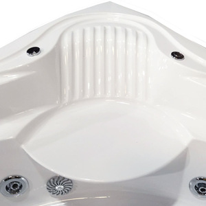 อ่างอาบน้ำสปาแบบลอยตัวในวิลล่าพร้อมระบบนวดด้วยลมและระบบนวดด้วยน้ำแบบมีที่นั่ง - Product Image 3