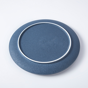 Nouvelle conception 2020, <span class=keywords><strong>plat</strong></span> rond en porcelaine pour <span class=keywords><strong>tarte</strong></span> au beurre, design spécial, assiette <span class=keywords><strong>à</strong></span> pain et steak, assiettes <span class=keywords><strong>à</strong></span> dîner en céramique japonaise peintes <span class=keywords><strong>à</strong></span> la main - Product Image 6