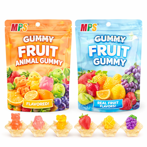 Proveedores de Dulces Suaves Pelables, Dulces Pelables con Sabor a Fruta Halal de Etiqueta Privada Personalizada al por Mayor, Dulces Pelables con Forma de Animal 4D - Product Image 1