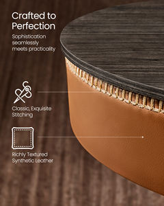 <span class=keywords><strong>VASAGLE</strong></span> <span class=keywords><strong>Mesa</strong></span> de Bar de Altura Regulable, <span class=keywords><strong>Mesa</strong></span> <span class=keywords><strong>Alta</strong></span> Redonda de Pub con Almacenamiento - Product Image 6