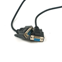 Cable serie convertidor hembra FTDI USB 2,0 a RS 232 DB9 con chip abierto FT232 RL para computadoras personales